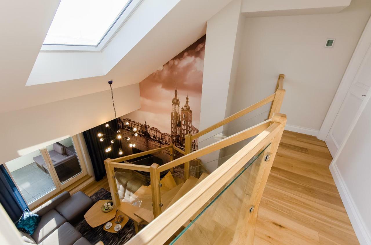 Kazimierz Penthouse With Private Terrace Leilighet Krasków Eksteriør bilde