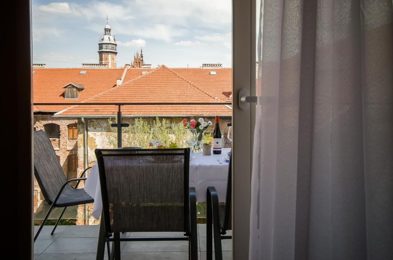 Kazimierz Penthouse With Private Terrace Leilighet Krasków Eksteriør bilde