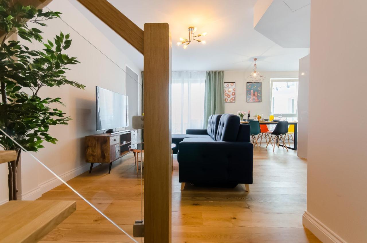 Kazimierz Penthouse With Private Terrace Leilighet Krasków Eksteriør bilde