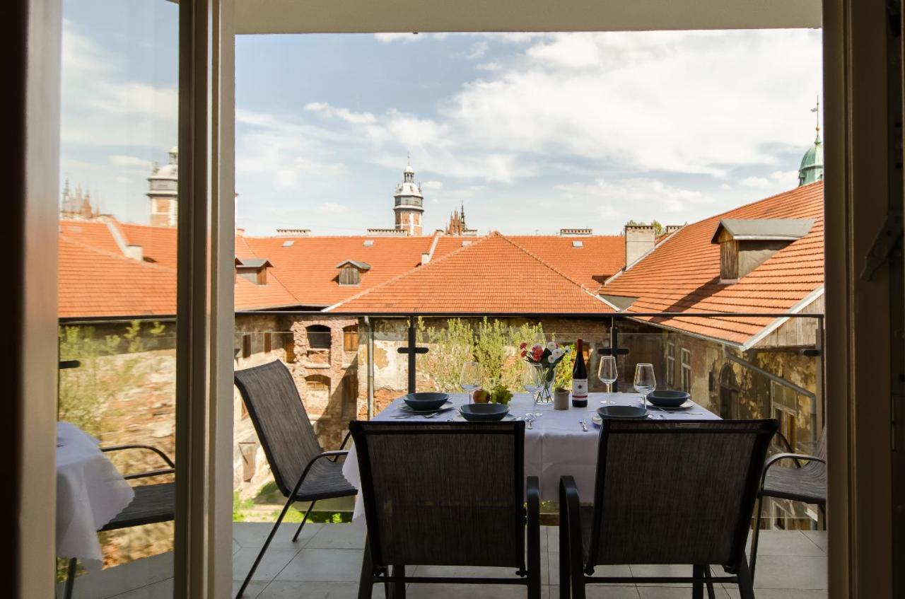 Kazimierz Penthouse With Private Terrace Leilighet Krasków Eksteriør bilde